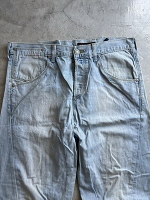 Vintage Levis Engineered Twisted Jeans Buckle Back Tag W34 Actual