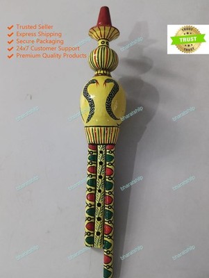 Bambus Schlangenbeschwörer Handarbeit Flöte / Been / 3 Pfeifen Snake Charmer ...