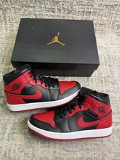 taglia 7,5 - Nike Air Jordan 1 Mid Banned 554724-074