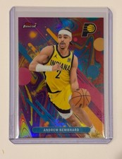2025-26 Topps Finest Common Andrew Nembhard #42 Oil Spill Refractor