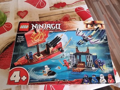Lego Ninjago 71749 Final Flight of Destiny's Bounty  Mit Karton Und Bauanleitung