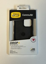 OTTERBOX Commuter Series Drop Case for Apple iPhone 12 iPhone 12 Pro Black