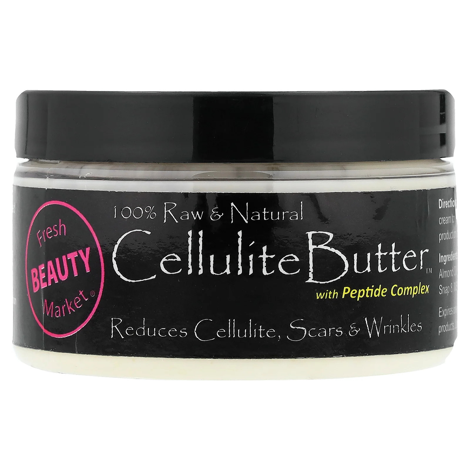 Масло от целлюлита Greensations Fresh Beauty Market, 4 унции, полностью натуральное, сырое