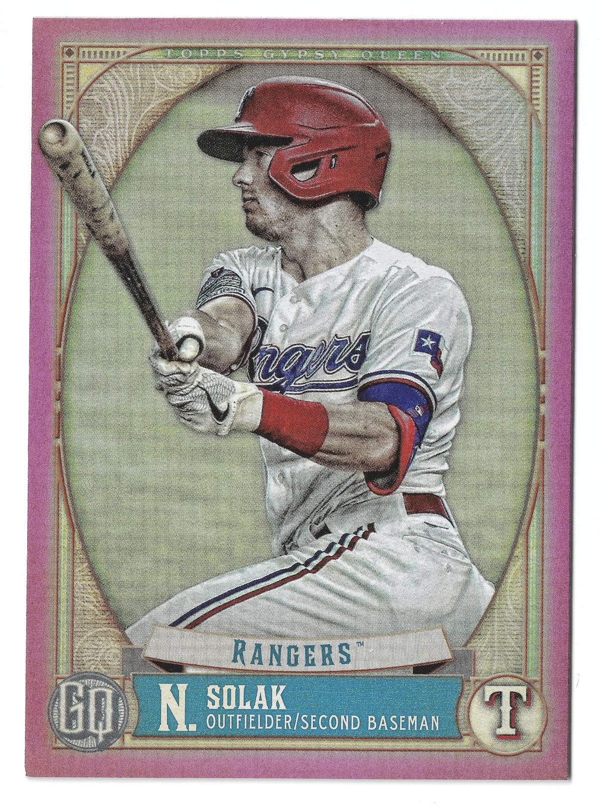 2021 Topps Gypsy Queen #177 Nick Solak Pink #/75