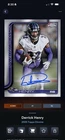 2025 Topps Chrome Derrick Henry Chrome Autographs (RAW)