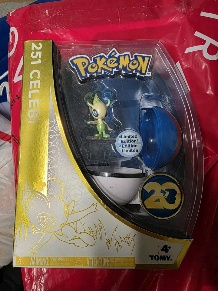 2016 20th Anniversary Pokemon #251 Celebi Limited Edition Figure New Rare - Image 2 of 4