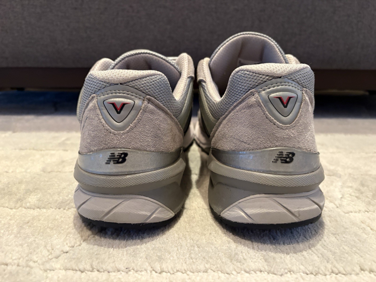 New Balance 990v5 M990GL5 Grey Castlerock Running Shoes - Size 13M thumbnail 4