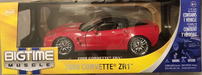 2009 Chevrolet Corvette ZR1 1/18 Bigtime Muscle Jada Toys