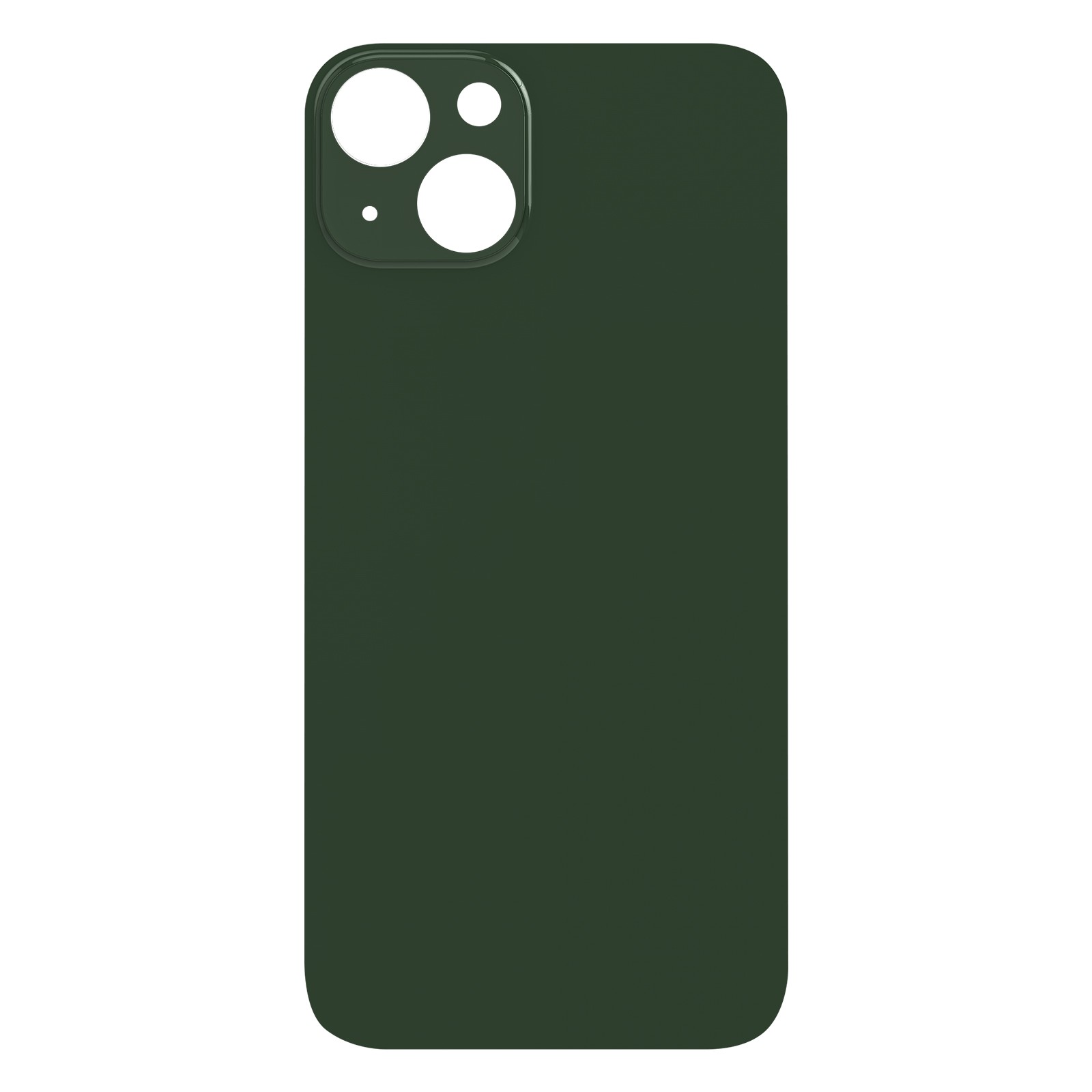 Vitre arrière de remplacement verte iPhone 13 Clappio dos