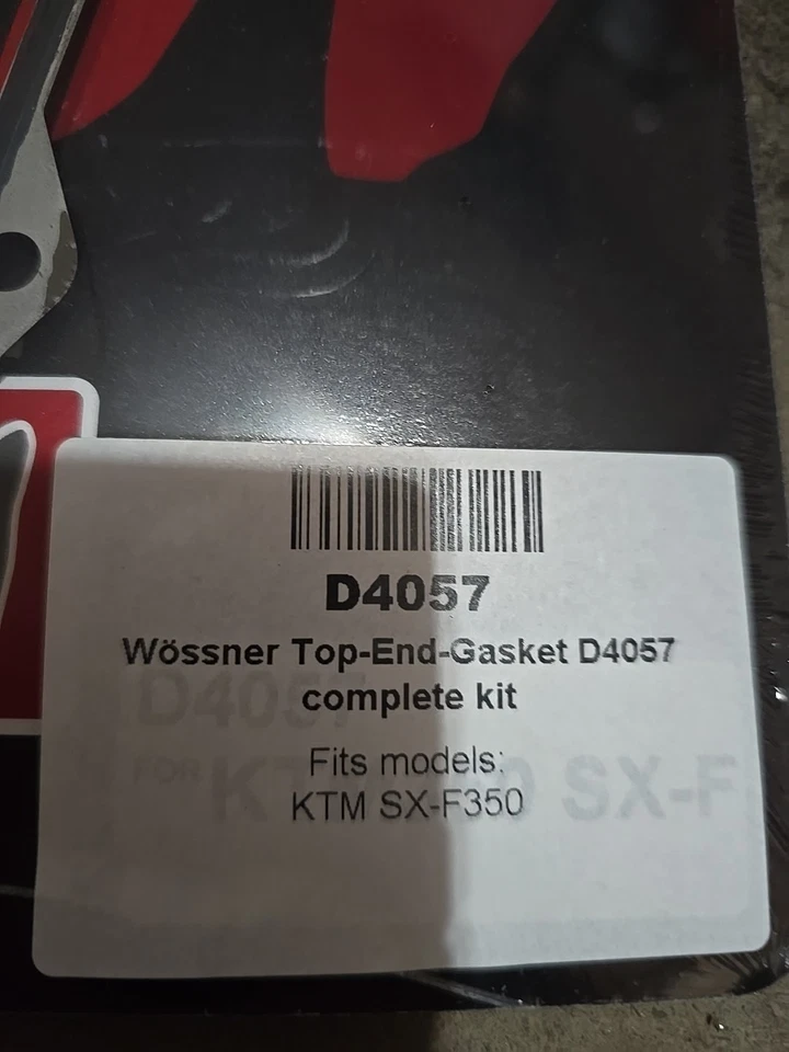 Juego completo de juntas Wossner KTM 350sxf Foto 3 de 3
