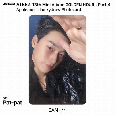 ATEEZ 13th Mini Album Golden Hour Part.4 MakeStar LuckyDraw