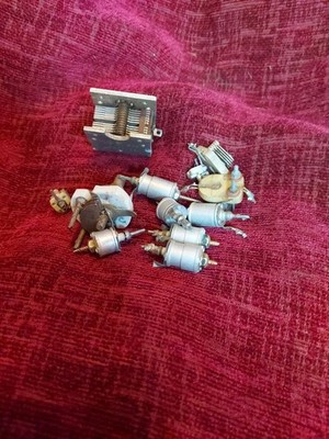 Restposten Vintage Variabler Trimmer Kondensator X 12 