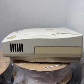 Sega Dreamcast Console System Only White HKT-3020 Yellowing Will Not Read Disc
