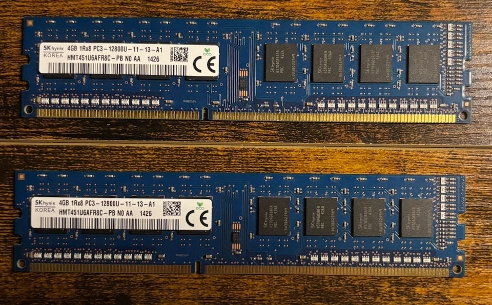 ❇️ Hynix 8GB (2x4GB) DDR3 1600Mhz ❇️
