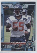 2015 Topps Chrome Rookies Blue Wave Refractor Benardrick McKinney #132 0o9