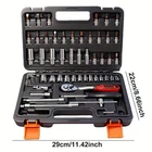 52pcs Professional Tool Set ~ Multi-functional Toolbox for Home, Shop, Office