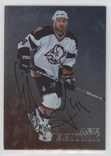 1998-99 ITG Be A Player Silver Auto Alexei Zhitnik #166 Auto 2d8
