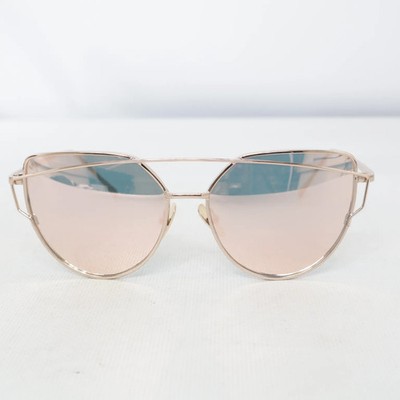 Sonnenbrille, Cat Eye, Silber, Damen #bFi