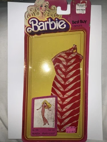 Vintage Barbie 1978 BEST BUY MOC #1355 SUPERSTAR ERA NRFC red & White