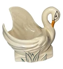 Vintage McCoy Swan Planter Ceramic