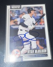 ⚾️2026 Topps Ryan McMahon Auto Signed Autograph New York Yankees Card #248