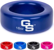 GoSports Baseball and Softball Bat Weight – 16 oz Donut for 16 oz, Navy 