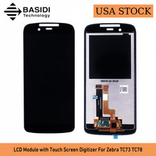   New US LCD Display with Touch Screen Digitizer Assembly for Zebra TC73 TC78   
