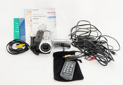 Sony HDR-HC7 Silver Camcorder Remote Case Tested Japan 3402697