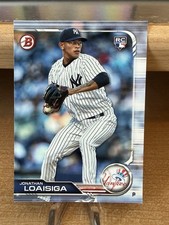 2019 Bowman Baseball MLB Jonathan Loaisiga New York Yankees RC Card #7