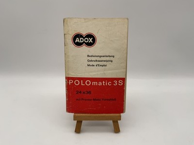 ADOX POLOmatic 3S 24X36 Manual German