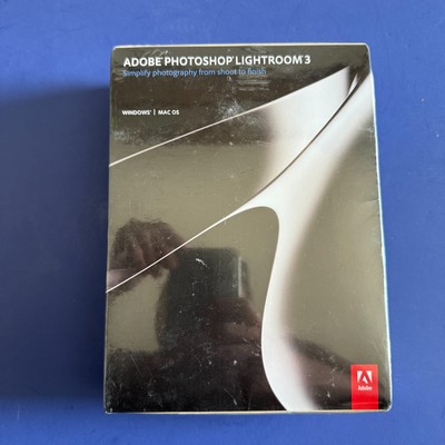Adobe Photoshop Lightroom 3 Full Retail Version WIN/MAC New Sealed