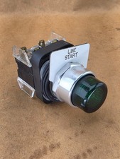 Allen-Bradley 800T-QB24G Green Illuminated Push Button