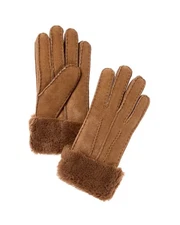 Surell Accessories Shearling Gloves Women's
