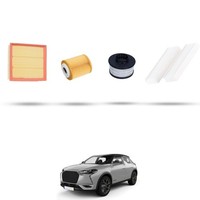 Hoffcar Set Service - 4 Filter FüR Ds3 Crossback 1.5 Bluehdi 75Kw Von 2018