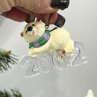 Vintage Hallmark Ornament Lot 1980 Angels Bunny Rabbits Polar Bear Turtle 1997 — photo 2