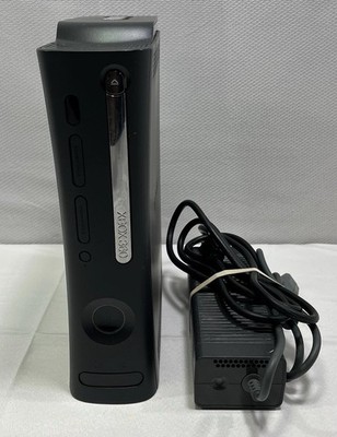 Microsoft Xbox 360 Fat 120GB Hard Drive Console + Power Cord READ*