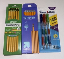 School Supplies Pencils New Sealed 32- -2s 3 Paper, Mate, Mechanical Type