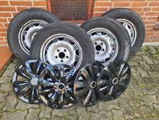  VW T5 Allwetter Komplettsatz auf Stahlfelgen Good Year 215/65 R16 DOT 3221 