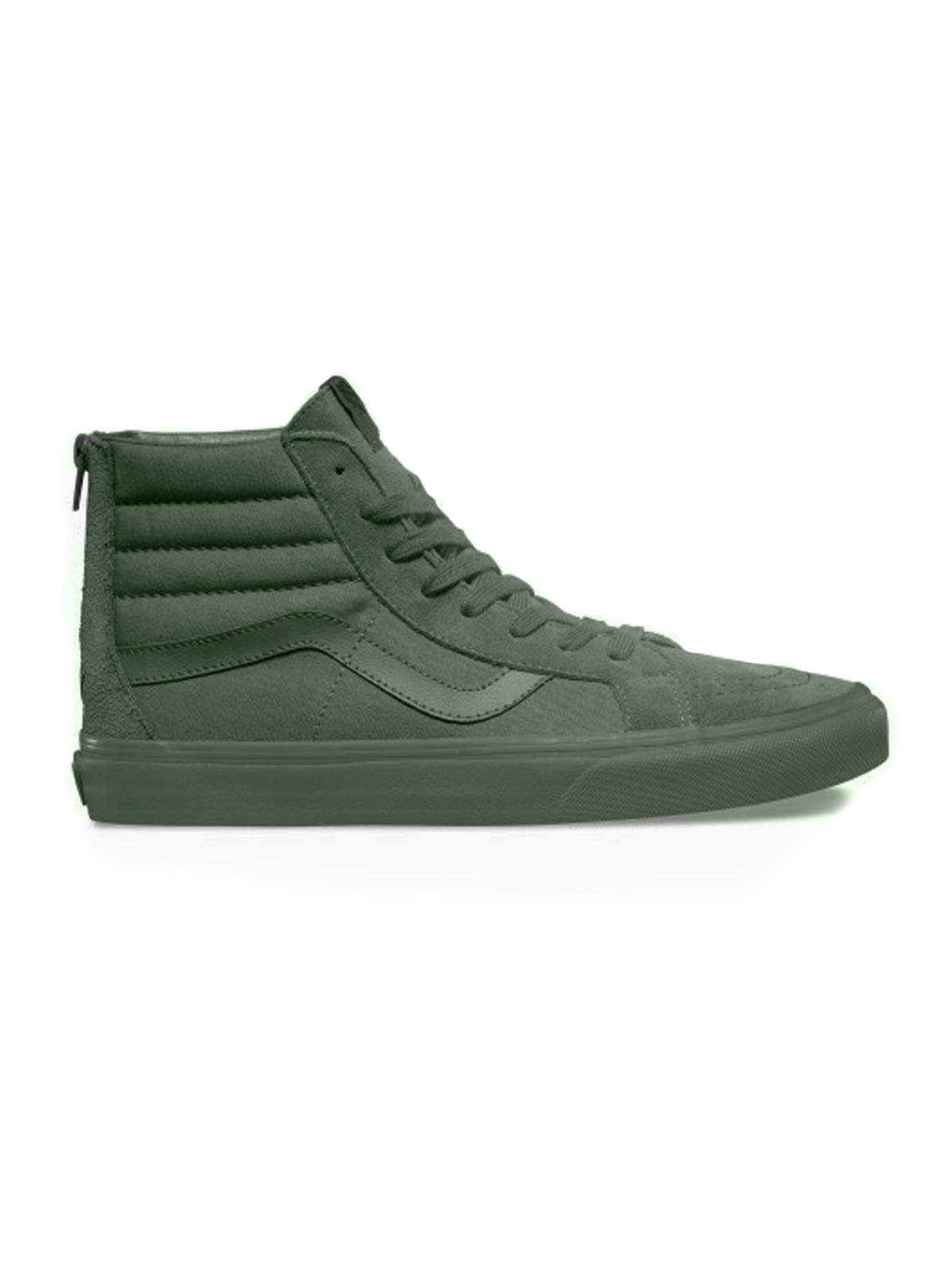 Vans Womens Ivy Green Old Skool Hi-Top Trainer Vans Womens Ivy Green Old Skool Hi-Top Trainer