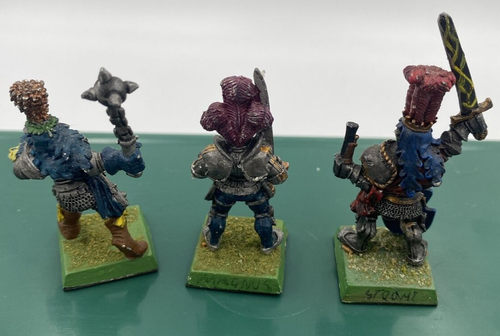 Empire foot Reiksguard X3 Age of Sigmar Warhammer Metal oop rare - Picture 3 of 7