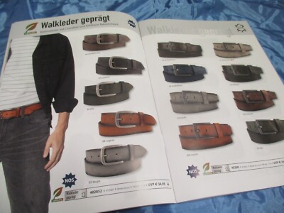 Mode  Werbung , Bernd Götz , Kollektion , Jeans Belts , Gürtel , A 076 / 2023