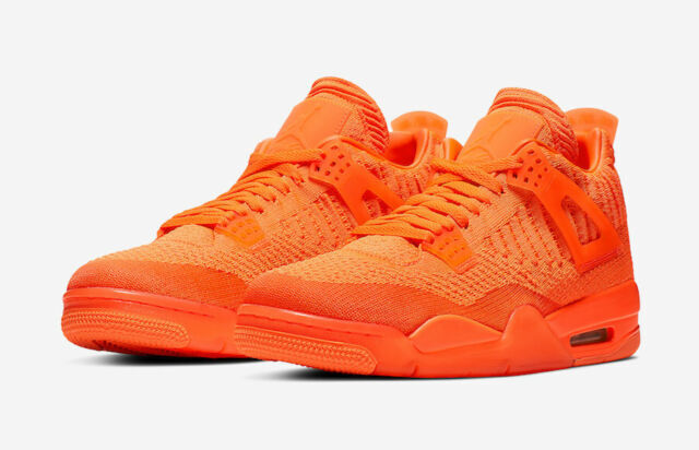 Jordan 4 Flyknit Total Orange 2019 for 