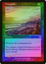 Tranquility FOIL Invasion NM Green Common MAGIC THE GATHERING CARD ABUGames