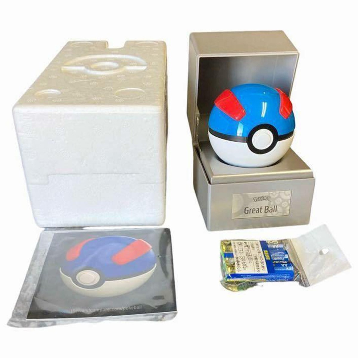 【正規品】Pokémon Super Ball レプリカ Pokemon Center Original Super Ball Replica Display Case Toy Japan