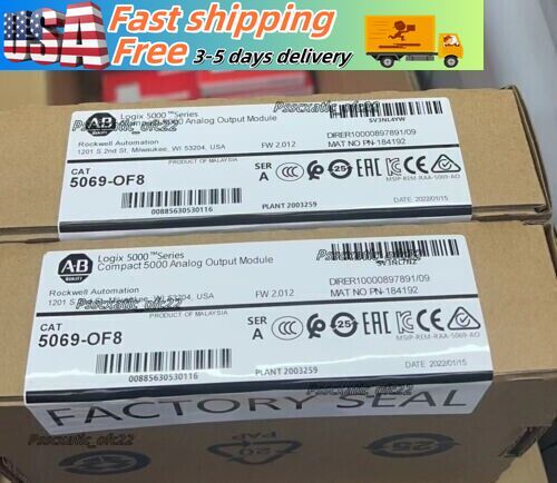 1pc NEW AB 5069-OF8 5069OF8 SER A Compact 5000 Analog Output Module A B 5069OF8