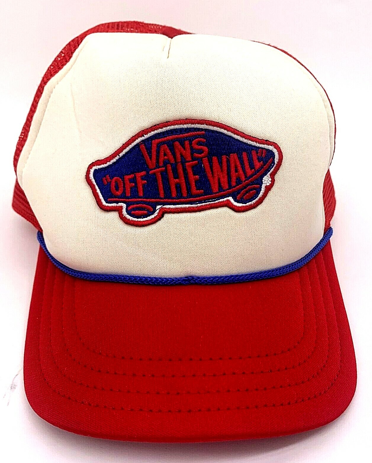 Vans Classic Patch "Off the Wall" Patch Trucker C… - image 1