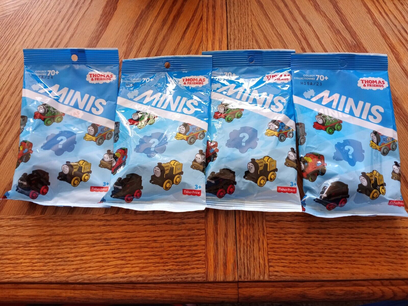 Thomas the Train & Friends Minis Mystery Pack Lot of 4 Unopened Packs SHIPS FREE