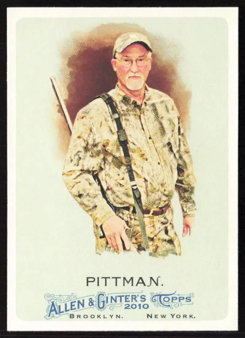 Preston Pittman trading card