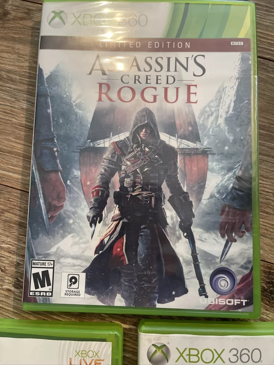 Assassin's Creed Ezio Trilogy + Rogue + Creed III Lot Of 5 Xbox 360