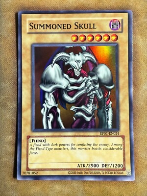 Yugioh Summoned Skull RP01-EN024 Super Rare 2024 Print NM